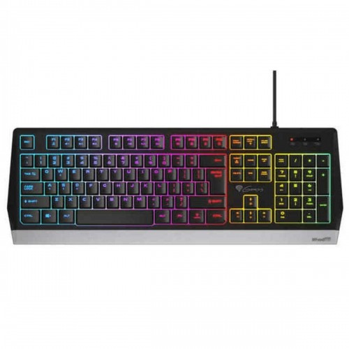 Gaming Keyboard Natec RHOD 300 RGB QWERTY Black image 1