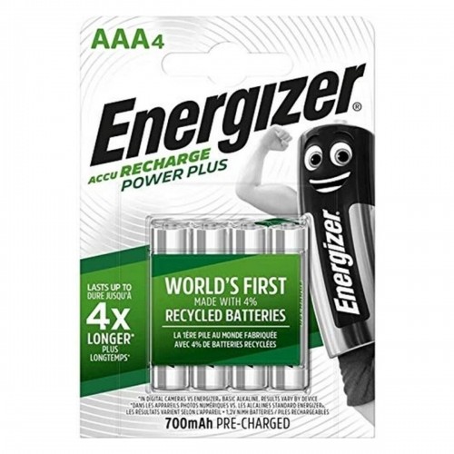 Atkārtoti Uzlādējamas Baterijas Energizer AAA-HR03 AAA HR03 image 1