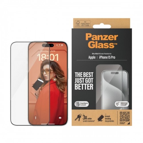 Mobila Telefona Ekrāna Aizsargierīce Panzer Glass 2810 Apple image 1