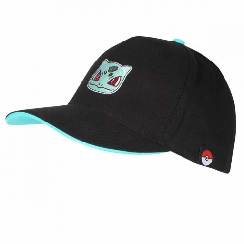 Unisex hat Pokémon Bulbasaur Badge 58 cm Black One size image 1