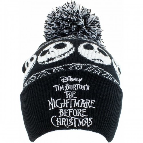 Hat The Nightmare Before Christmas Basic Snow Black image 1