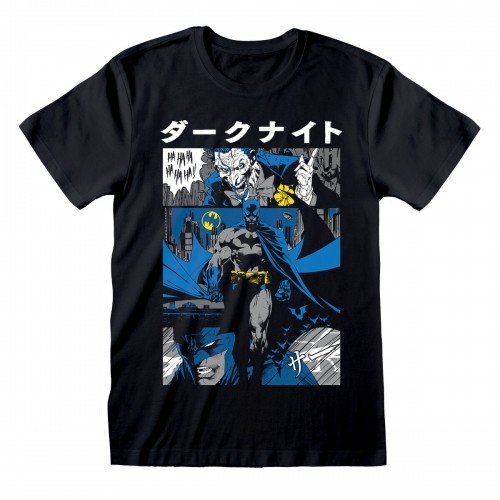 Short Sleeve T-Shirt Batman Manga Cover Black Unisex image 1