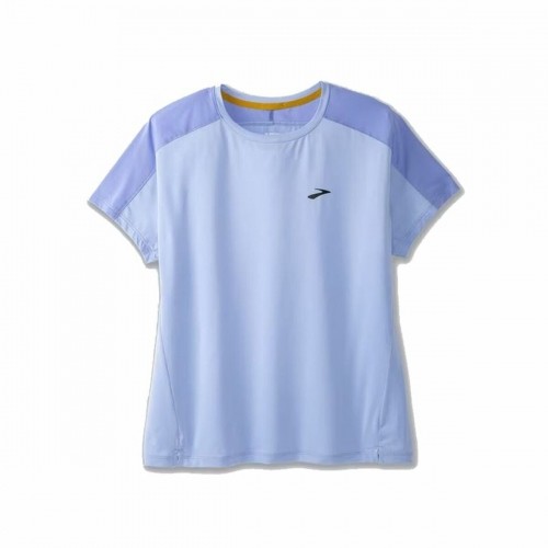 Women’s Short Sleeve T-Shirt Brooks Sprint Free Aquamarine Lady image 1