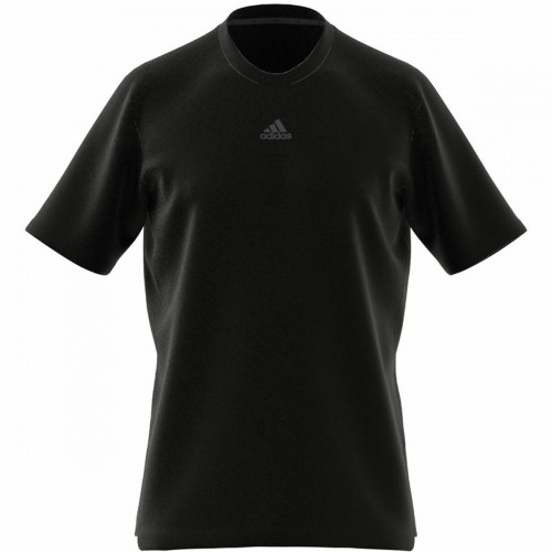 Men’s Short Sleeve T-Shirt Adidas Aeroready Black image 1