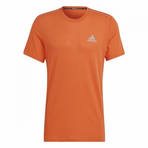 Vīriešu Krekls ar Īsām Piedurknēm Adidas X-City Oranžs image 1