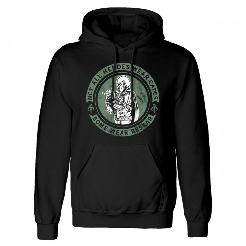 Men’s Hoodie The Mandalorian Wear Beskar Black image 1