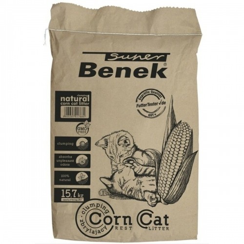 Песок для кошек Super Benek Super Benek CORN 25 L image 1
