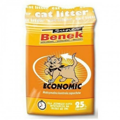 Cat Litter Super Benek Economic Grey 25 L image 1