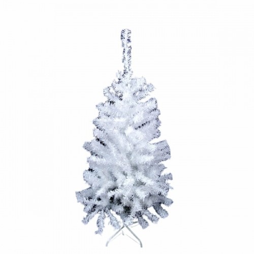 Bigbuy Christmas Новогодняя ёлка Белый PVC Металл полиэтилен 70 x 70 x 120 cm image 1