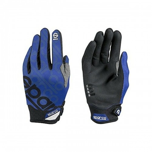 Work Gloves Sparco Meca III Nraz Blue image 1