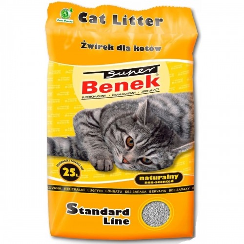 Песок для кошек Super Benek Compact Natural Серый 25 L image 1