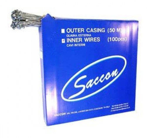 Bremzes trose Saccon Italy stainless 1.5x1800mm 100pcs. Box image 1