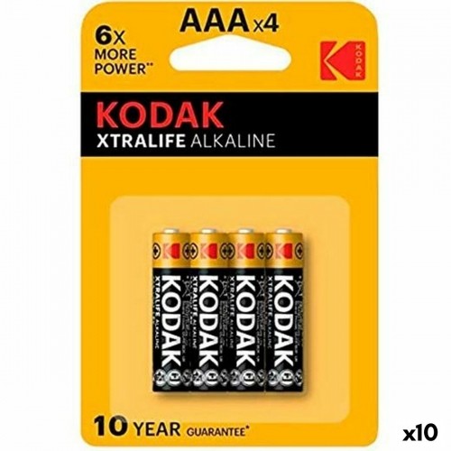 Baterijas Kodak Xtralife LR03 AAA 4 Daudzums (10 gb.) image 1