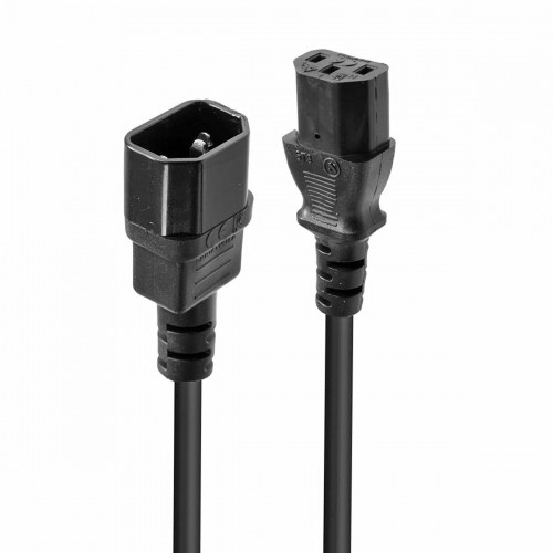 C13 Power Cord C14 LINDY 30332 2 m Black image 1