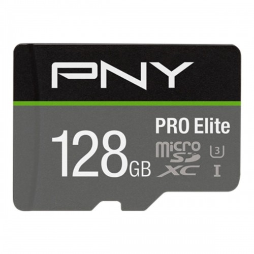 Mikro SD Atmiņas karte ar Adapteri PNY P-SDU128V31100PRO-GE Pro Elite C10 128 GB image 1