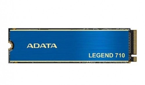 SSD|ADATA|LEGEND 710|1TB|M.2|PCIE|NVMe|3D NAND|Write speed 1800 MBytes/sec|Read speed 2400 MBytes/sec|TBW 260 TB|MTBF 1500000 hours|ALEG-710-1TCS image 1