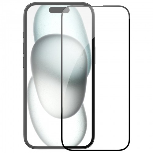 Nillkin EZ SET Tempered Glass (2PCS) for Apple iPhone 15 Black image 1