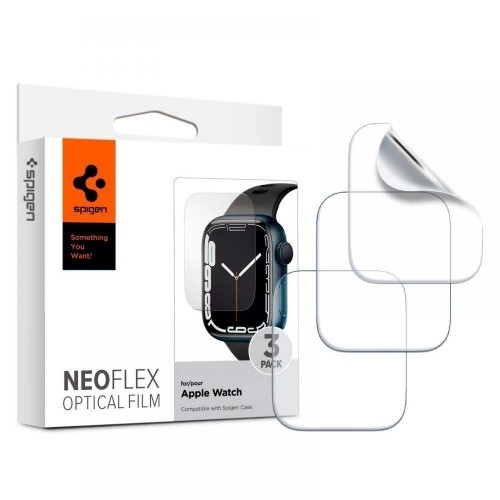 SPIGEN NEO FLEX AIZSARGPLĒVE 3-PACK APPLE WATCH 4 | 5 | 6 | 6 | 7 | 8 | SE (44 | 45 MM) image 1