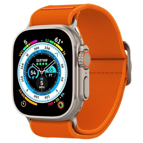 Spigen Fit Lite Apple Watch 4|5|6|7|SE |Ultra 42|44|45|49 mm pomaranczowy|orange AMP05986 image 1