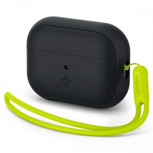 Spigen Silicone Fit Strap AirPods Pro 1|2 black|phantom green ACS05810 image 1