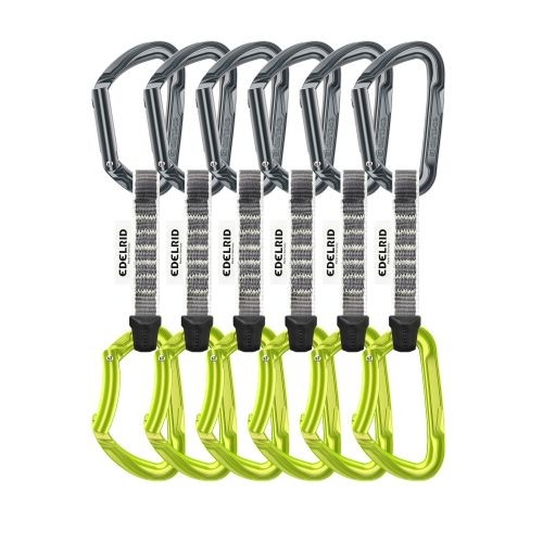 Edelrid Pure Set Sixpack / Pelēka / Zaļa / 10 cm image 1