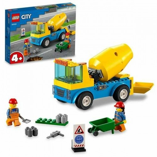 Playset Lego 60325 Cement Mixer Truck 60325 (85 pcs) image 1