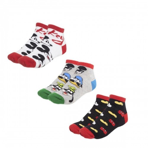 Socks Mickey Mouse Unisex 3 pairs image 1