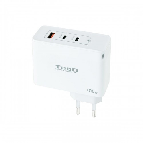 Wall Charger TooQ TQWC-GANQC2PD100W White 100 W image 1