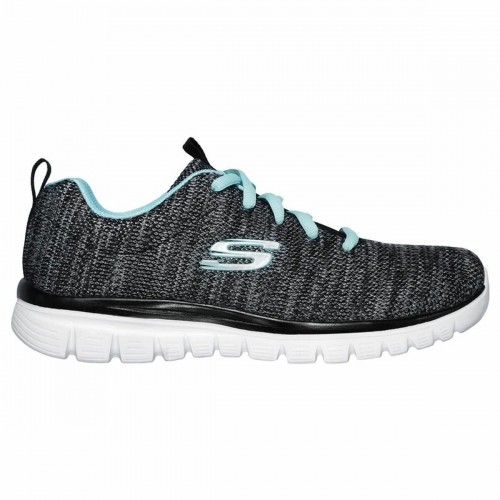 Женские спортивные кроссовки Skechers Graceful Twisted Чёрный image 1