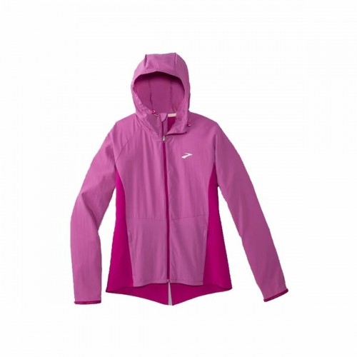 Женская спортивная куртка Brooks Canopy Frosted Темно-розовый image 1