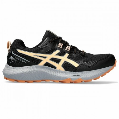 Беговые кроссовки для взрослых Asics Gel-Sonoma 7 гора Женщина Чёрный image 1