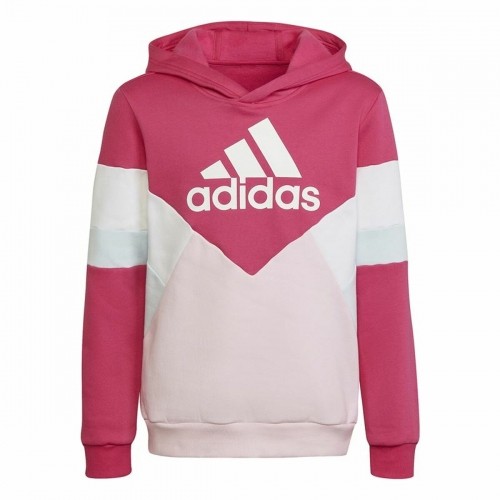 Толстовка с капюшоном для девочек Adidas Colorblock image 1