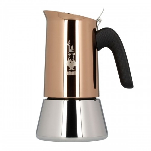 Italian Coffee Pot Bialetti 4 Cups Copper Stainless steel 200 ml image 1