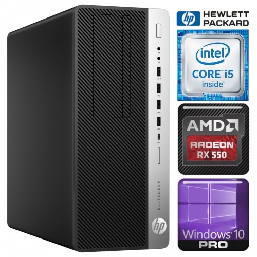 Hewlett-packard HP 800 G3 Tower i5-7500 64GB 256SSD M.2 NVME+1TB RX550 4GB WIN10Pro image 1