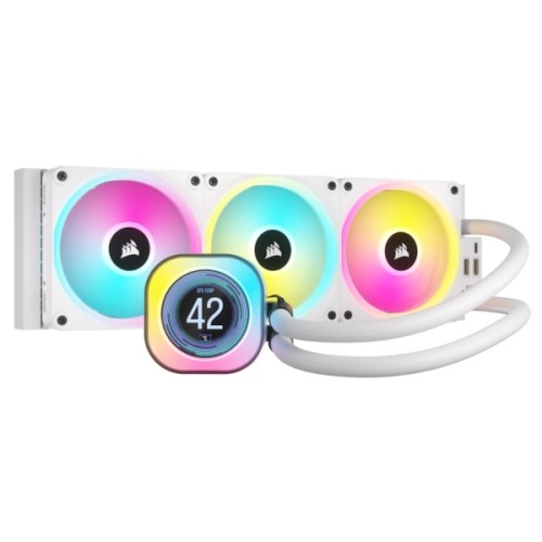 CORSAIR iCUE LINK H150i LCD White | AiO-Wasserkühlung image 1