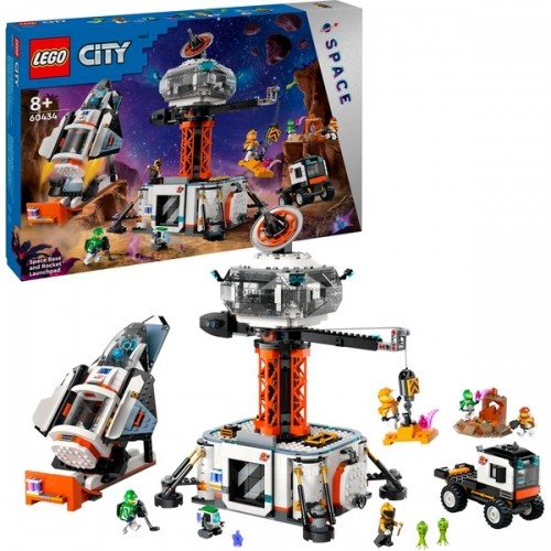 Lego 60434 City Raumbasis mit Startrampe, Konstruktionsspielzeug image 1