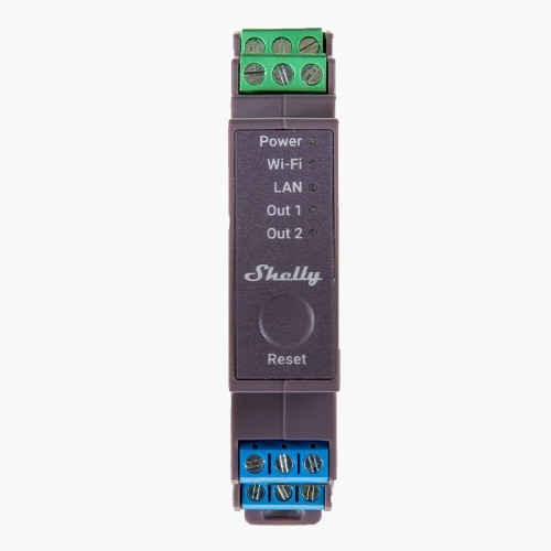 Dual-channel smart relay Shelly Pro 2 image 1