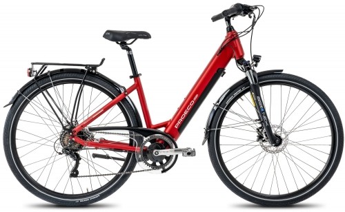 Romet Elektriskais velosipēds ProEco:ON Wave LTD 1.0 504Wh red-silver-19" / L image 1