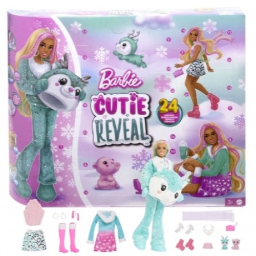 Barbie HJX76 Cutie Reveal Adventes Kalendārs image 1