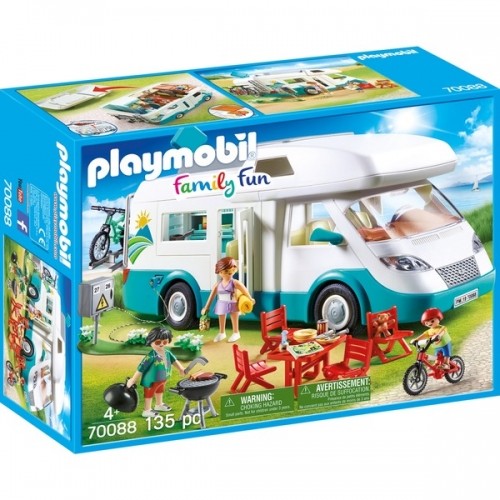 Playmobil 70088 Family Fun Familien-Wohnmobil, Konstruktionsspielzeug image 1