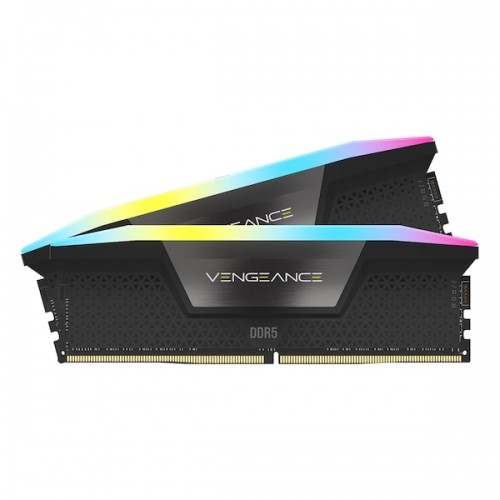 Corsair Vengeance RGB Schwarz 96GB Kit (2x48GB) DDR5-5200 CL38 DIMM Arbeitsspeicher image 1