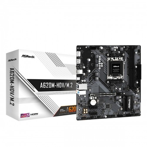 Mātesplate ASRock A620M-HDV/M.2 AMD AM5 AMD A620 image 1