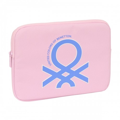 Laptop Cover Benetton Pink Pink (31 x 23 x 2 cm) image 1