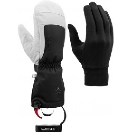 Leki Cimdi GUIDE X-Treme GTX Mitt 6 Black/White image 1