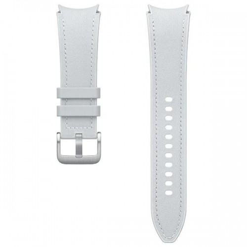 Pasek Hybrid Eco-Leather Band Samsung ET-SHR96LSEGEU do Watch6 20mm M|L srebrny|silver image 1