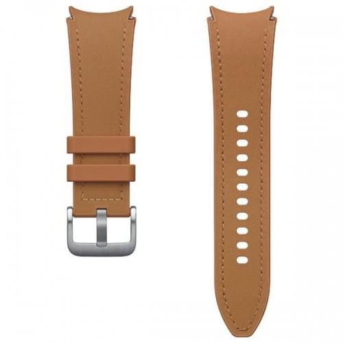 Pasek Hybrid Eco-Leather Band Samsung ET-SHR95SDEGEU do Watch6 20mm S|M camel image 1