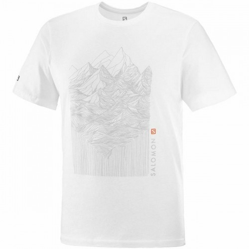 Men’s Short Sleeve T-Shirt Salomon Outlife White image 1