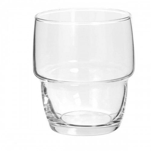 Set of glasses Secret de Gourmet Bottom Cup Crystal (280 ml) (6 Pieces) image 1