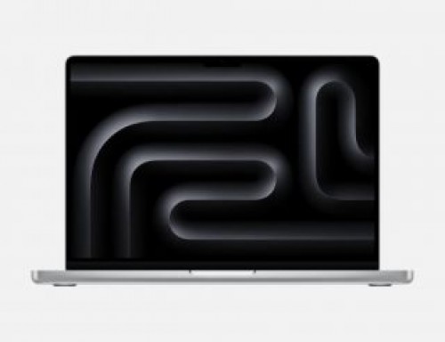 Apple  
         
       Notebook||MacBook Pro|CPU   M3 Pro|14.2"|3024x1964|RAM 18GB|SSD 1TB|18-core GPU|ENG|Card Reader SDXC|macOS Sonoma|Silver|1.61 kg|MRX73ZE/A image 1