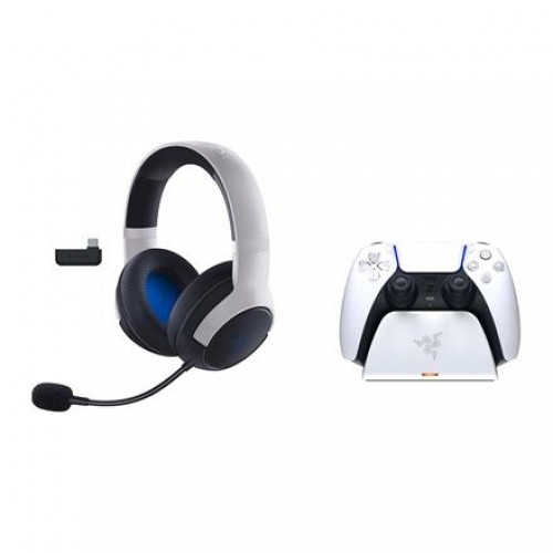 Razer Gaming Headset for Xbox & Razer Charging Stand Kaira Wireless Over-Ear Microphone White image 1